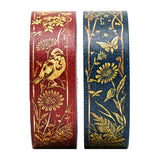 Paperblanks Washi Tape 2pk - Les Papillons & Les Oiseaux