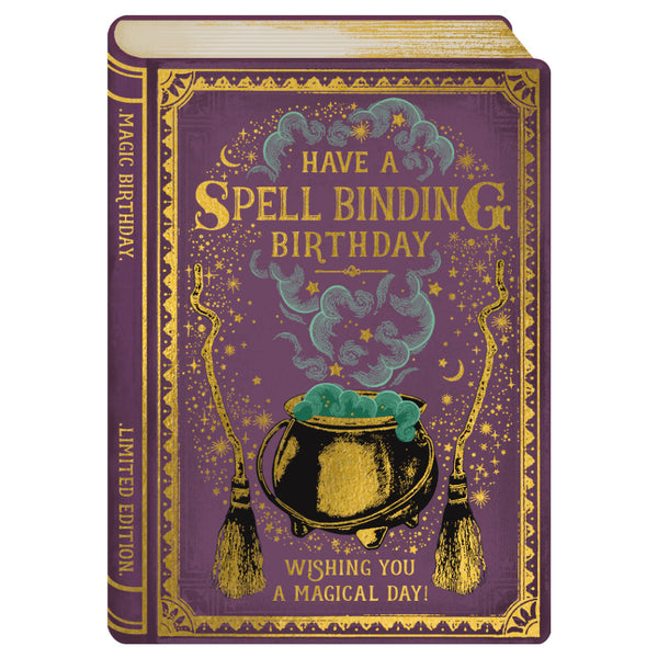 Art File Birthday Greeting Card - Spell Binding Magical Day