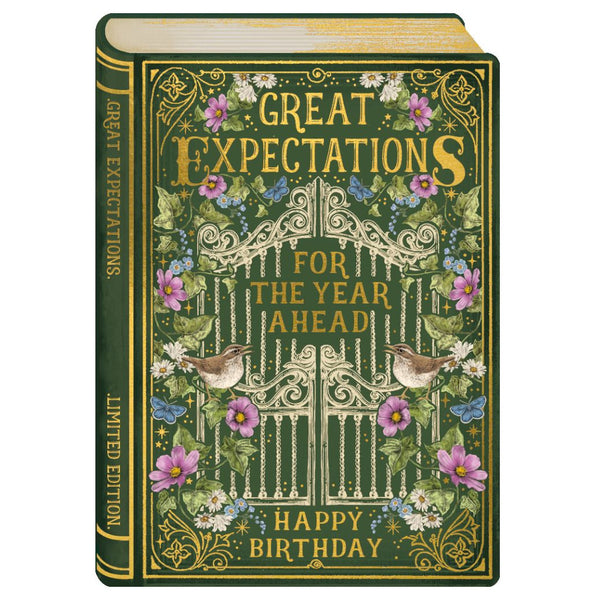 Art File Birthday Greeting Card - Great Expectations