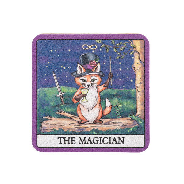 Ganz Tarot Card Coasters - Clairvoyant Critters, Assorted
