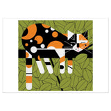 Pomegranate Birthday Greeting Card - Charley Harper: Limp on a Limb