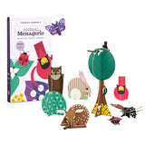 Pomegranate Charley Harper's Animal Menagerie 3D Model Kit