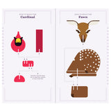 Pomegranate Charley Harper's Animal Menagerie 3D Model Kit