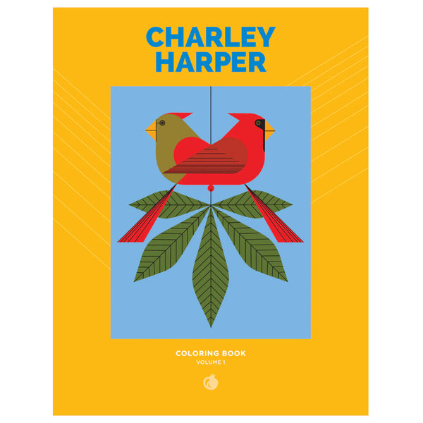 Pomegranate Colouring Book - Charley Harper: Volume 1