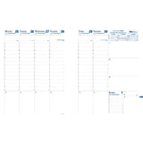 Quo Vadis 2027 Agenda - Weekly, Trinote, Freeport Red
