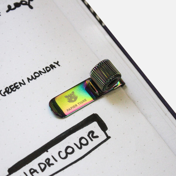 Papier Tigre Pen Holder Clip - Multicolour