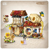 Loz Mini Block Kit - Honey Bee Square Scene