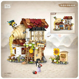 Loz Mini Block Kit - Honey Bee Square Scene