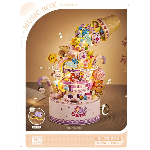 Loz Mini Block Kit - Sweetheart Fluid Music Box