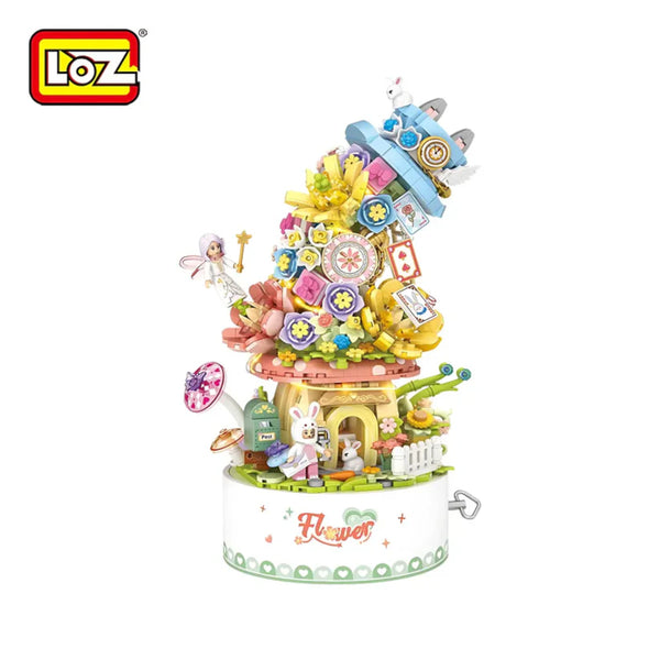 Loz Mini Block Kit - Wonderful Flower Journey Music Box