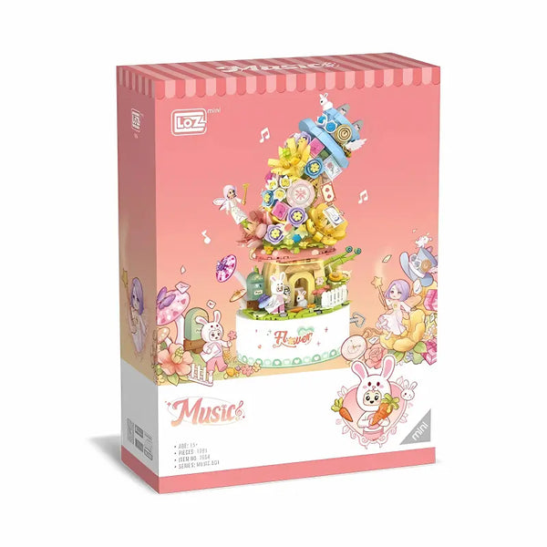 Loz Mini Block Kit - Wonderful Flower Journey Music Box