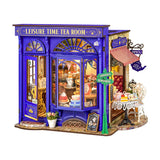 Robotime Rolife DIY Mini Model Kit - Leisure Time Tea Room