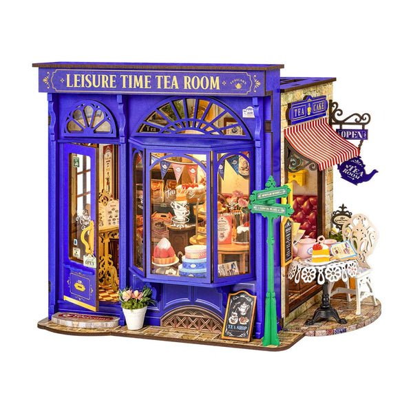 Robotime Rolife DIY Mini Model Kit - Leisure Time Tea Room