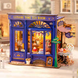 Robotime Rolife DIY Mini Model Kit - Leisure Time Tea Room