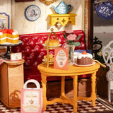 Robotime Rolife DIY Mini Model Kit - Leisure Time Tea Room