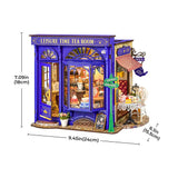 Robotime Rolife DIY Mini Model Kit - Leisure Time Tea Room