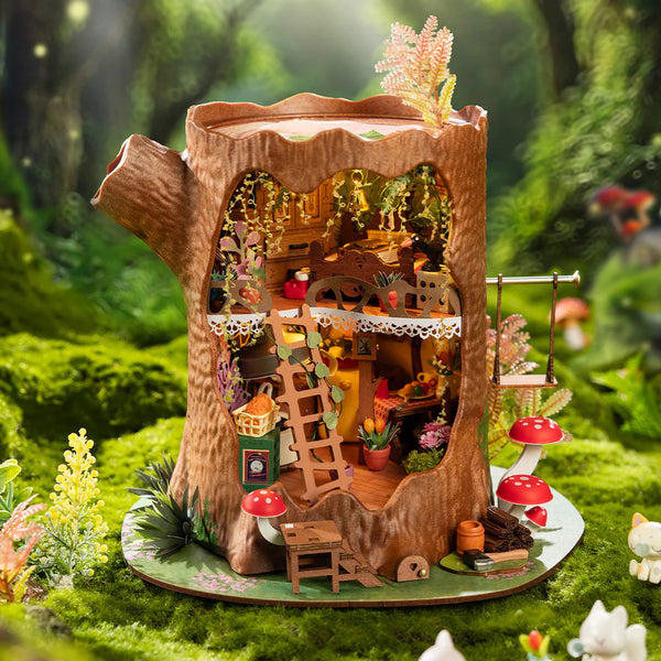 Robotime Rolife DIY Mini Model Kit - Fairytale Tree House