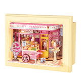 Robotime Rolife DIY Mini Model Kit, Story Frames - Sweet Scoopery Ice Cream