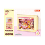 Robotime Rolife DIY Mini Model Kit, Story Frames - Sweet Scoopery Ice Cream