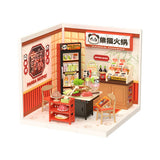 Robotime Rolife DIY Mini Model Kit, Super Creator - Panda Hot Pot