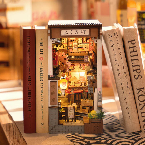 Robotime Rolife DIY Book Nook Kit - Sakura Wine Alley