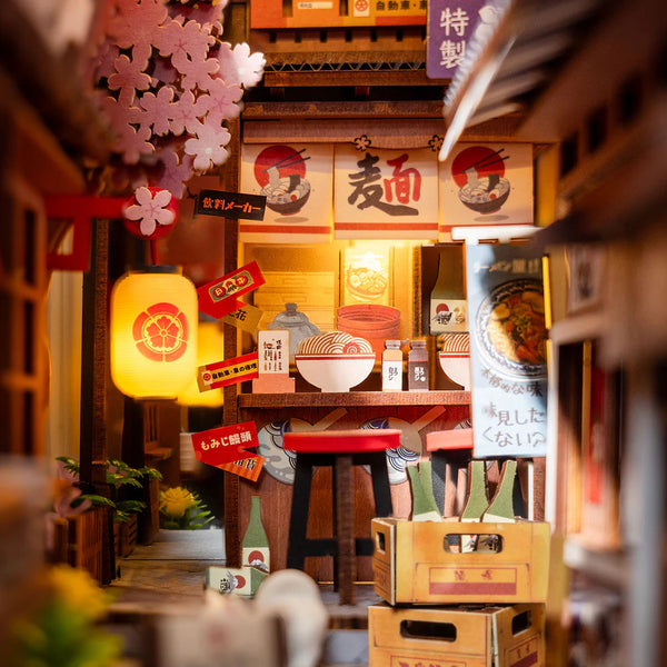 Robotime Rolife DIY Book Nook Kit - Sakura Wine Alley