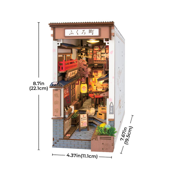 Robotime Rolife DIY Book Nook Kit - Sakura Wine Alley