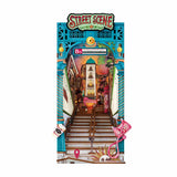 Robotime Rolife DIY Book Nook Kit - Street Scene