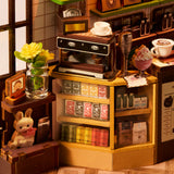 Robotime Rolife DIY Book Nook Kit - Holiday Cafe