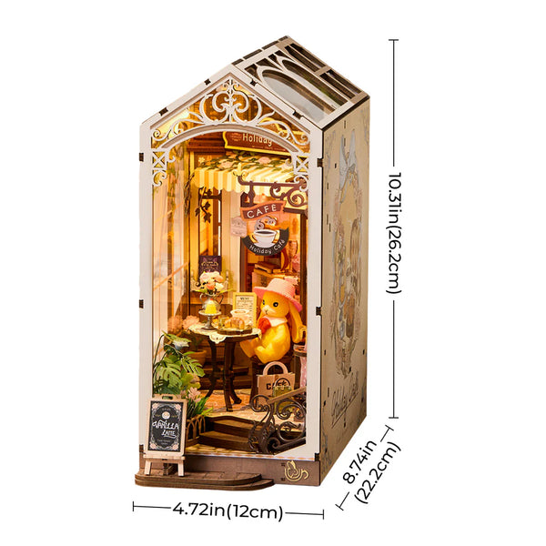 Robotime Rolife DIY Book Nook Kit - Holiday Cafe