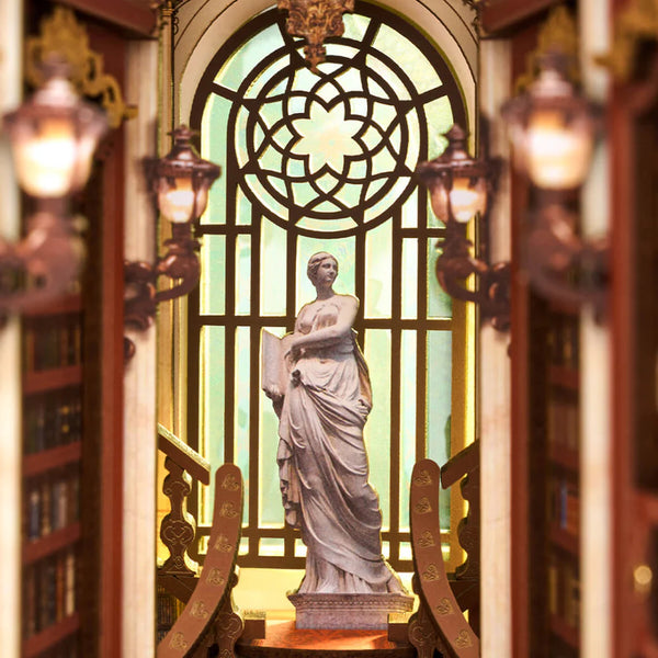 Robotime Rolife DIY Book Nook Kit - Library of Wonders