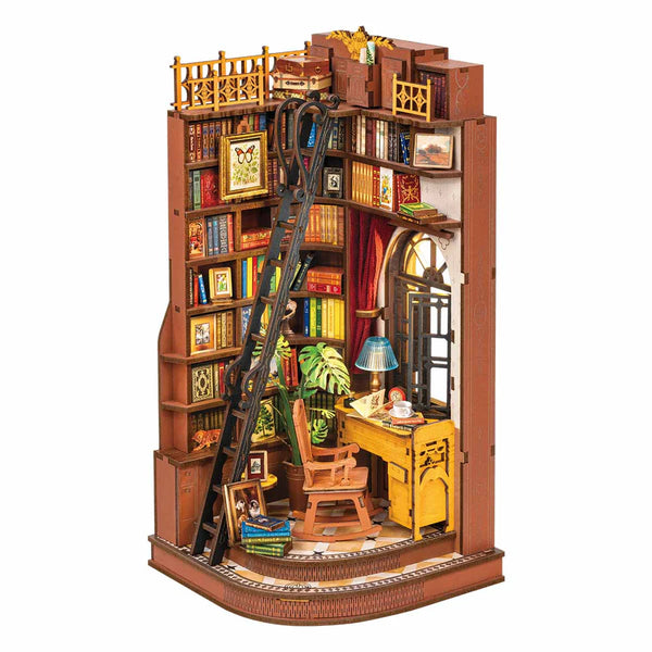 Robotime Rolife DIY Book Nook Kit - Silent Corner Study