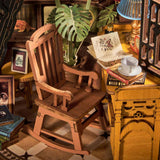 Robotime Rolife DIY Book Nook Kit - Silent Corner Study