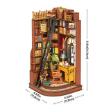 Robotime Rolife DIY Book Nook Kit - Silent Corner Study