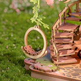 Robotime Rolife Robotime Rolife 3D Wooden Model Kit - Sakura Tree House