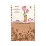 Robotime Rowood DIY Wooden Flower Model Kit - Pink Tulip