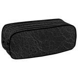 Butterfly Pencil Case - 2-Compartment Black