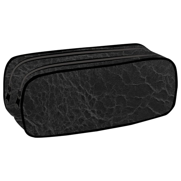 Butterfly Pencil Case - 2-Compartment Black