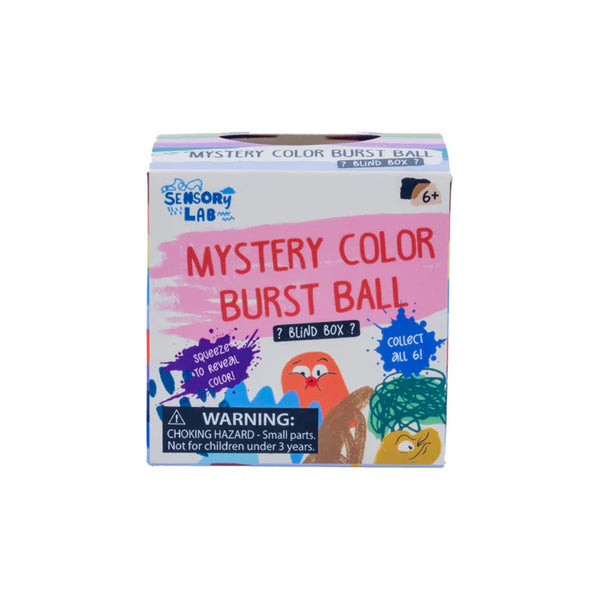 Toysmith Sensory Lab Mystery Colour Burst Ball Stress Toy - Blind Box