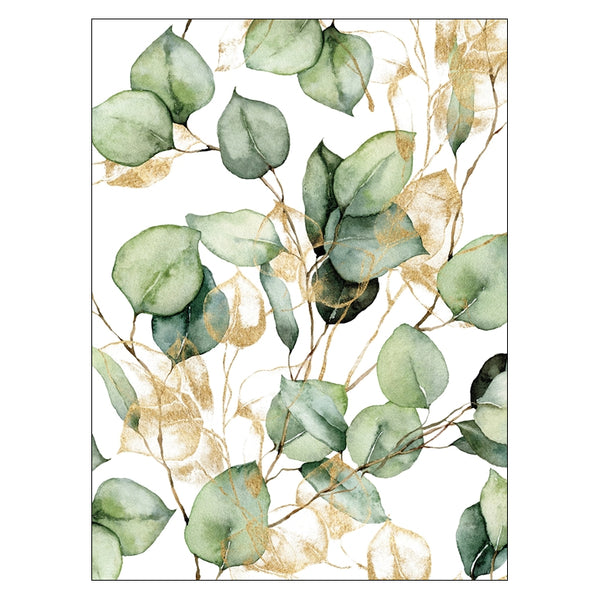 Chartwell Books Lined Journal - Greenery and Gold
