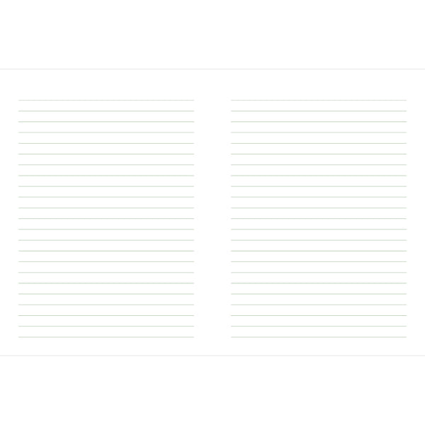Chartwell Books Lined Journal - Greenery and Gold