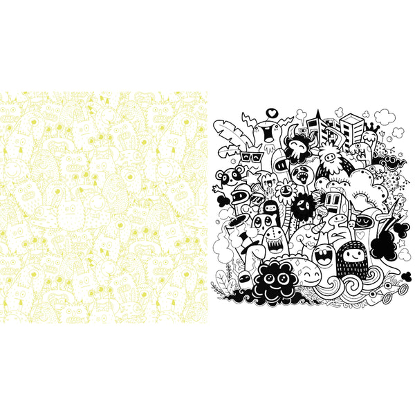 Chartwell Colouring Book - Kawaii Monsters