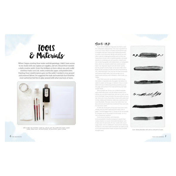 Walter Foster Inky Meditations Book