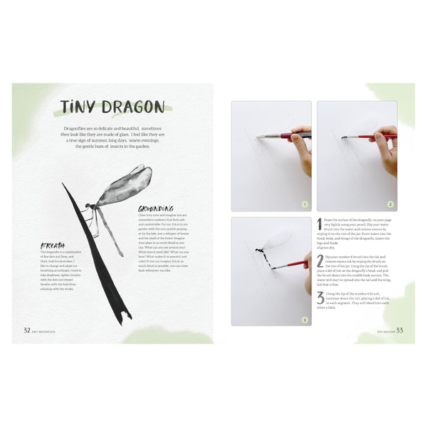 Walter Foster Inky Meditations Book
