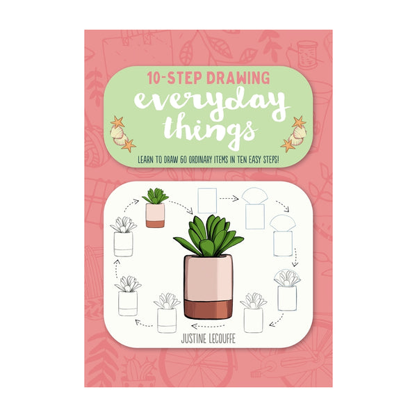 Walter Foster Ten Step Drawing: Everyday Things Book