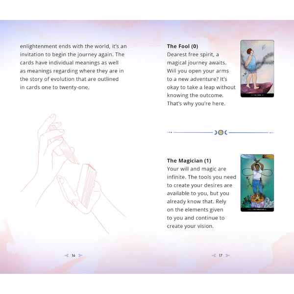 The Zenned Out Journey Tarot Kit by Cassie Uhl
