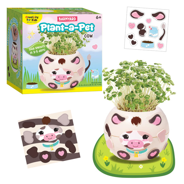 Creativity for Kids Plant-a-Pet - Cow
