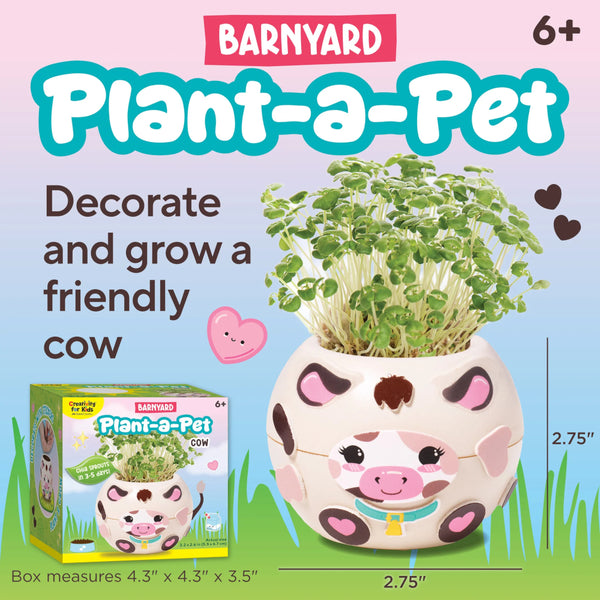 Creativity for Kids Plant-a-Pet - Cow