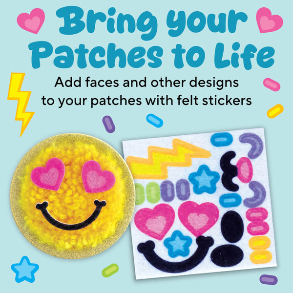 Creativity for Kids Make Your Own Latch N' Patch Fuzzy Stickers