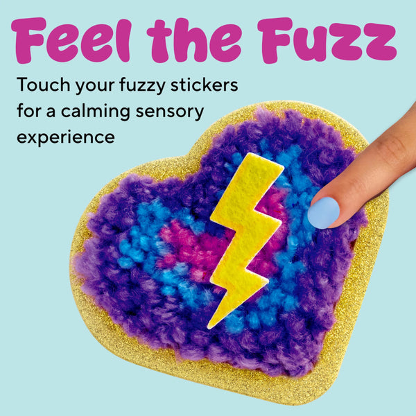 Creativity for Kids Make Your Own Latch N' Patch Fuzzy Stickers